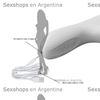 Vibrador con estimulador de clitoris blanco